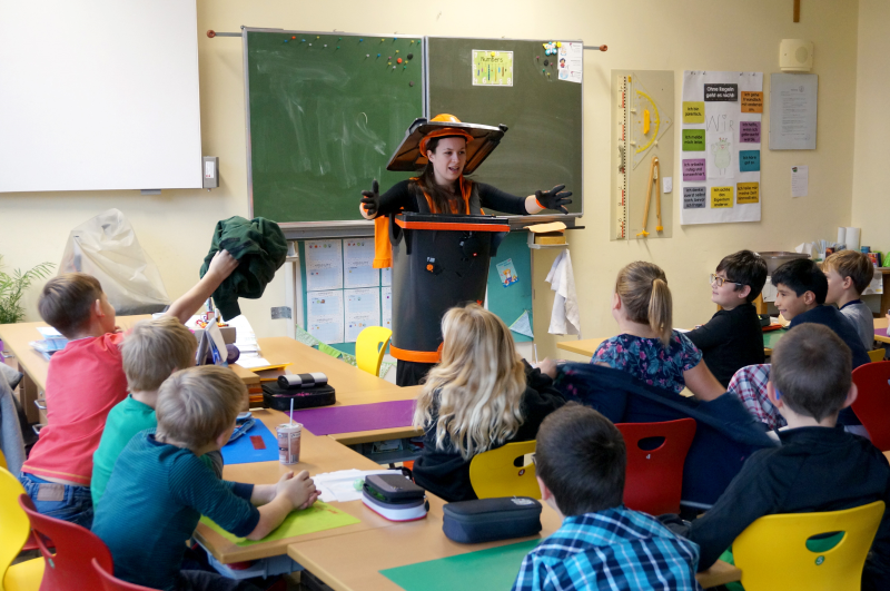 AnTONNIa die Mülltonne - 3.Klassen