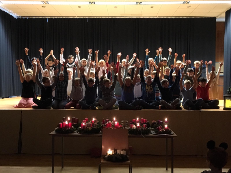 Adventkranzsegnung