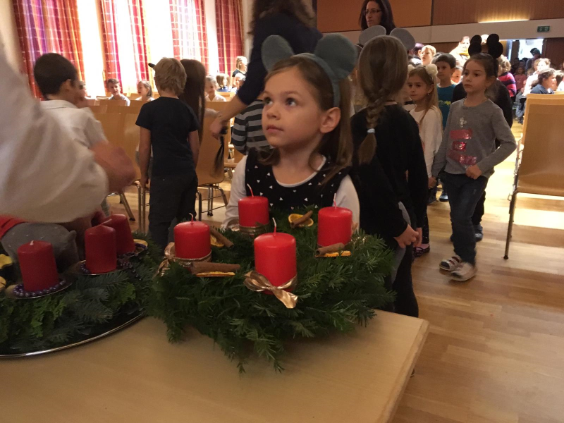 Adventkranzsegnung