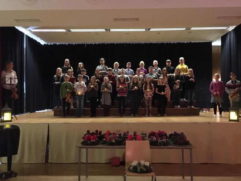 Adventkranzsegnung