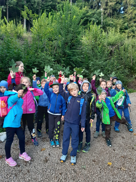 Waldtag der 1 Klassen
