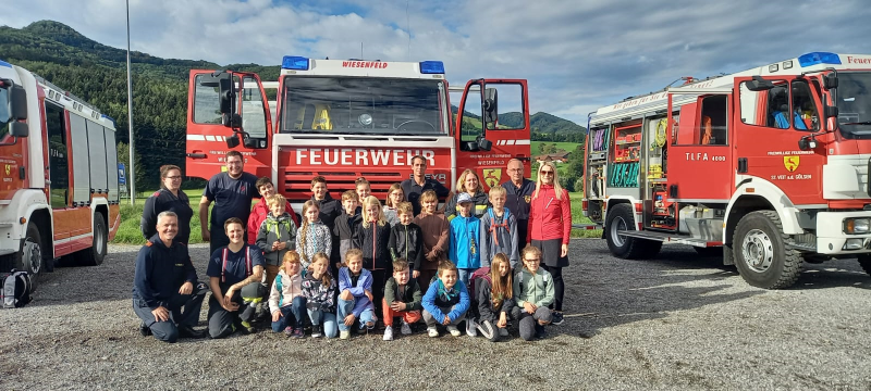 Lehrausgang Feuerwehr 4a/4b
