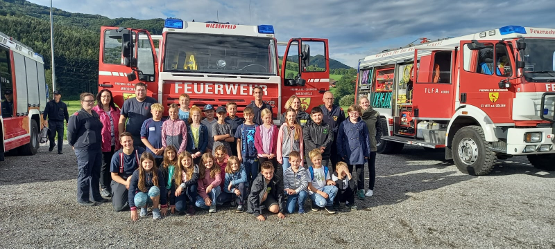 Lehrausgang Feuerwehr 4a/4b