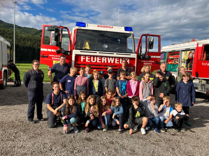 Lehrausgang Feuerwehr 4a/4b