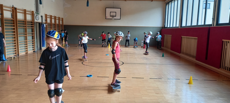 Skateboardtraining mit Julian Maschl