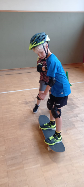 Skateboardtraining mit Julian Maschl