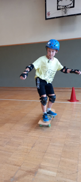 Skateboardtraining mit Julian Maschl