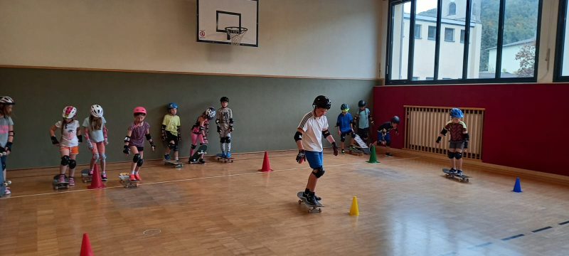 Skateboardtraining mit Julian Maschl