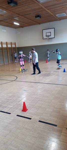 Skateboardtraining mit Julian Maschl