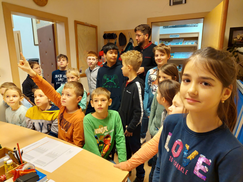 Neugier am Gemeindeamt