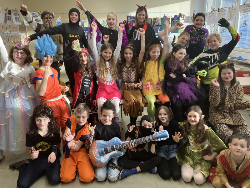 Fasching im Turnsaal