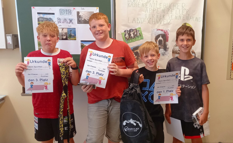 SPORTFEST zum Abschluss der Fit for KIDS- Einheiten