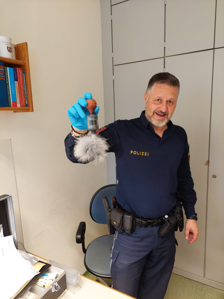 Besuch bei der Polizei
