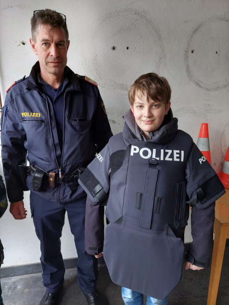 Besuch bei der Polizei