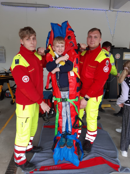 Besuch bei der Rettungsstelle des ASBÖ
