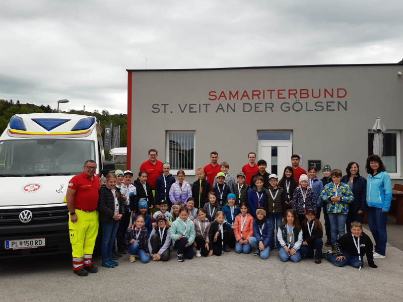 Besuch bei der Rettungsstelle des ASBÖ