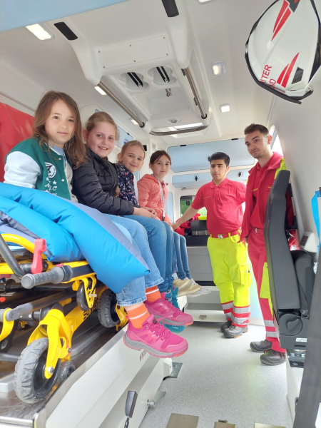 Besuch bei der Rettungsstelle des ASBÖ