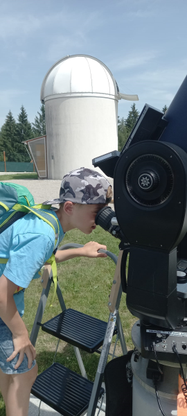 Projekttag auf der Sternwarte Antares