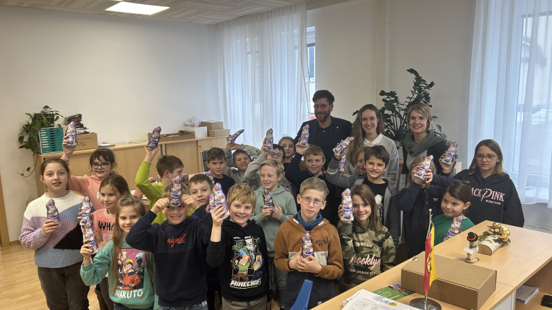 Besuch am Gemeindeamt