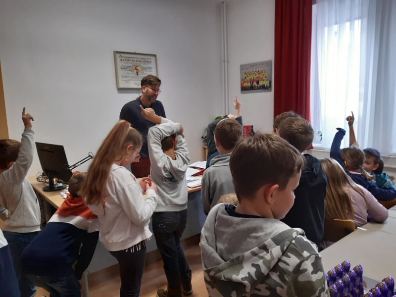 Besuch am Gemeindeamt