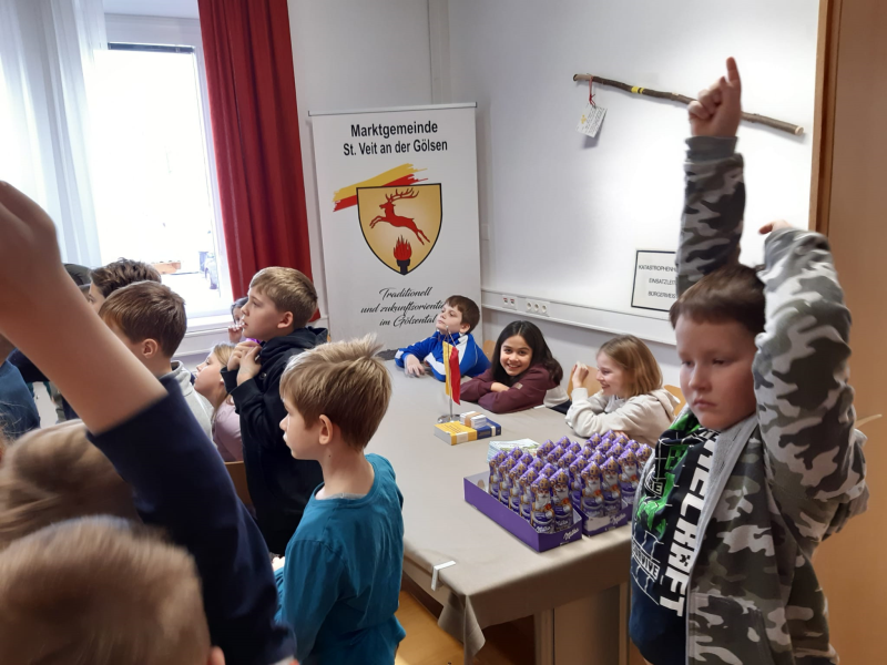 Besuch am Gemeindeamt
