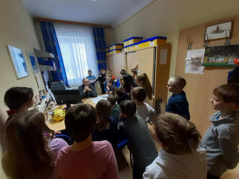 Besuch am Gemeindeamt