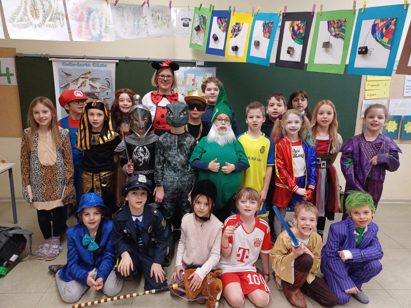 Fasching in der Schule