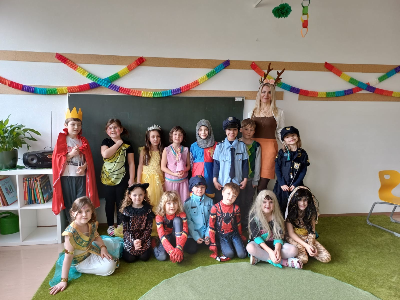 Fasching in der Schule