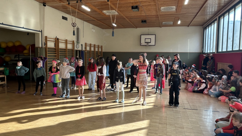 Fasching in der Schule
