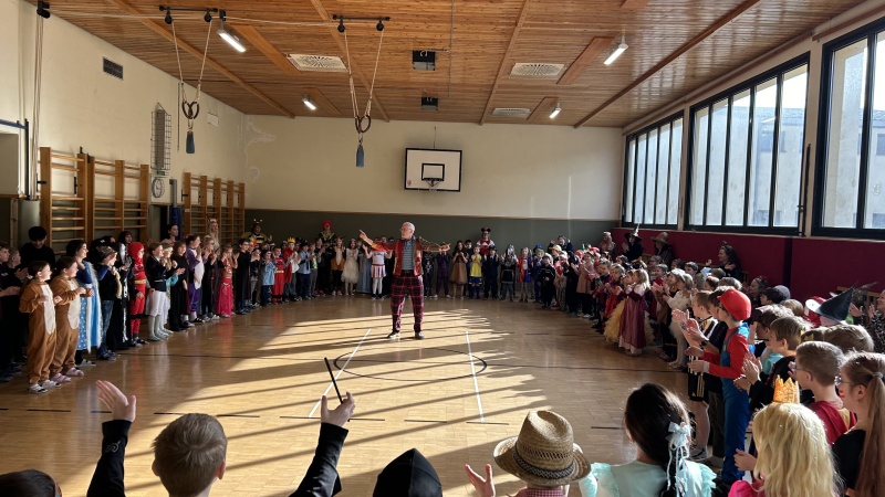 Fasching in der Schule