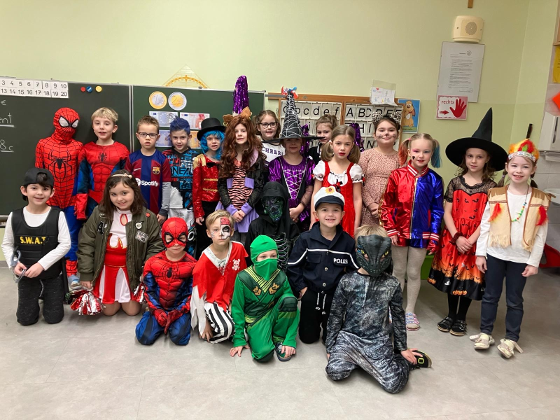Fasching in der Schule