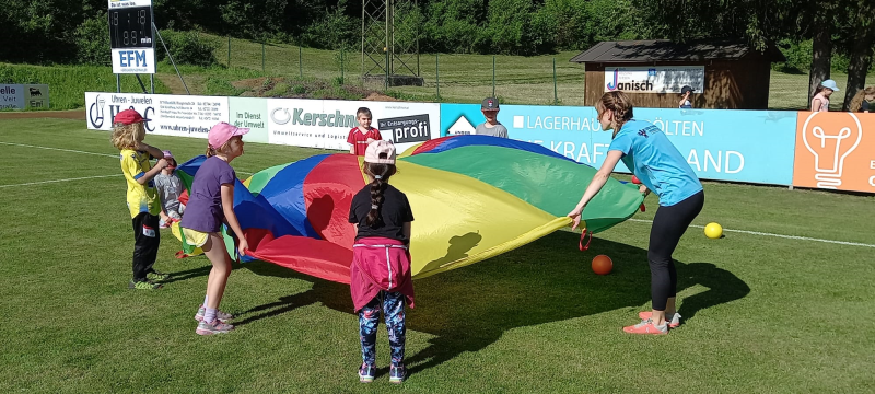 Spiel und Spaß beim 1. SPORTFEST der VS St. VEIT