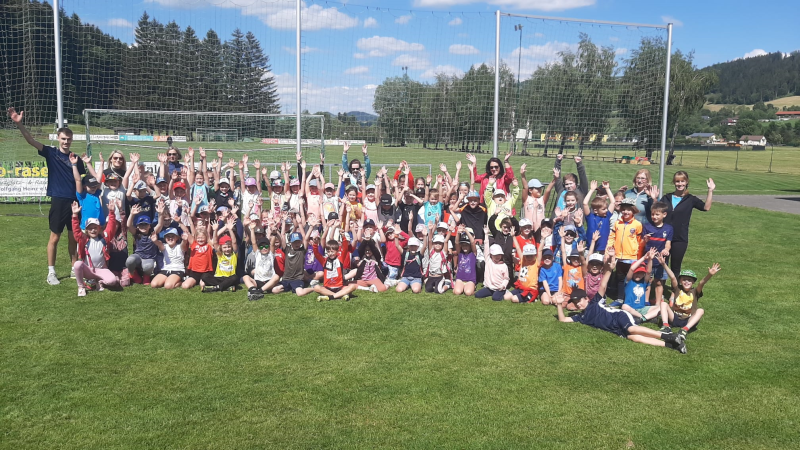 Spiel und Spaß beim 1. SPORTFEST der VS St. VEIT