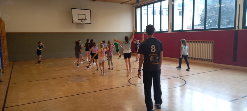 Volleyballtraining mit Philip Janker