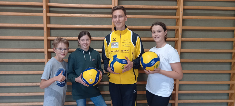 Volleyballtraining mit Philip Janker