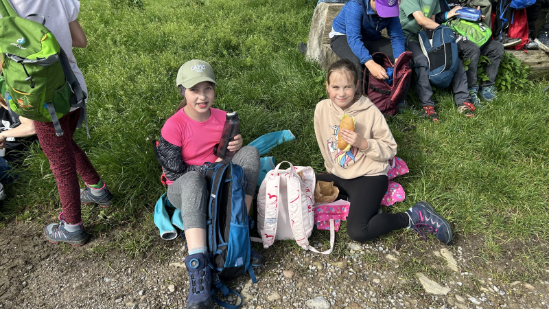 Wandertag 3. Klassen - Kukubauerhütte