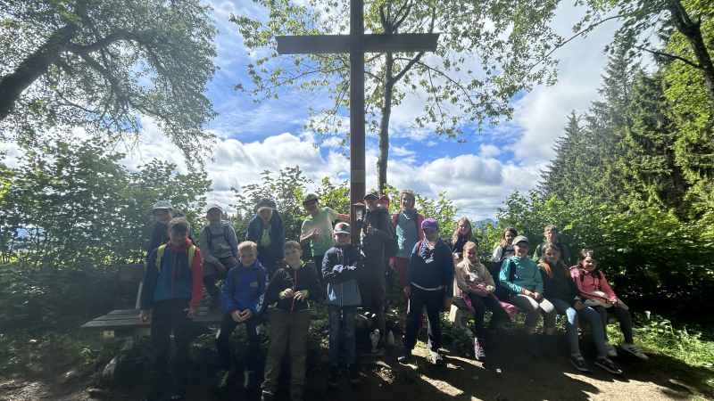 Wandertag 3. Klassen - Kukubauerhütte