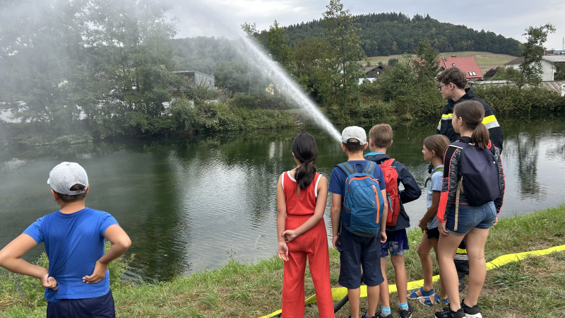 Lehrausgang zur Feuerwehr 🚒