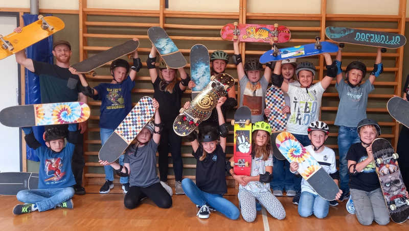 Skateboardtraining- FIt for Kids
