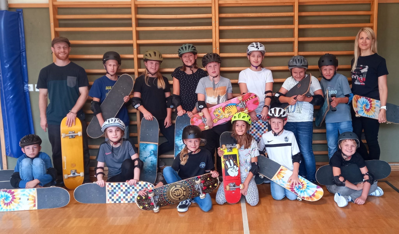 Skateboardtraining- FIt for Kids