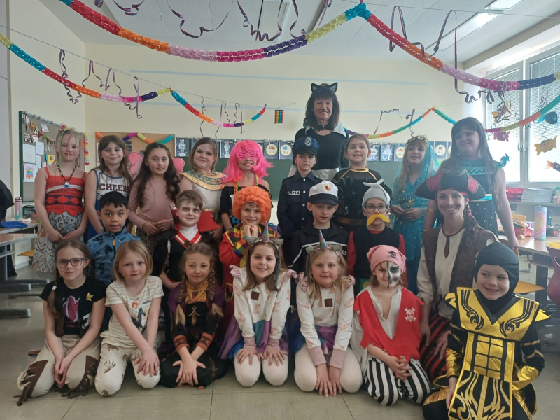 Fasching in der Schule