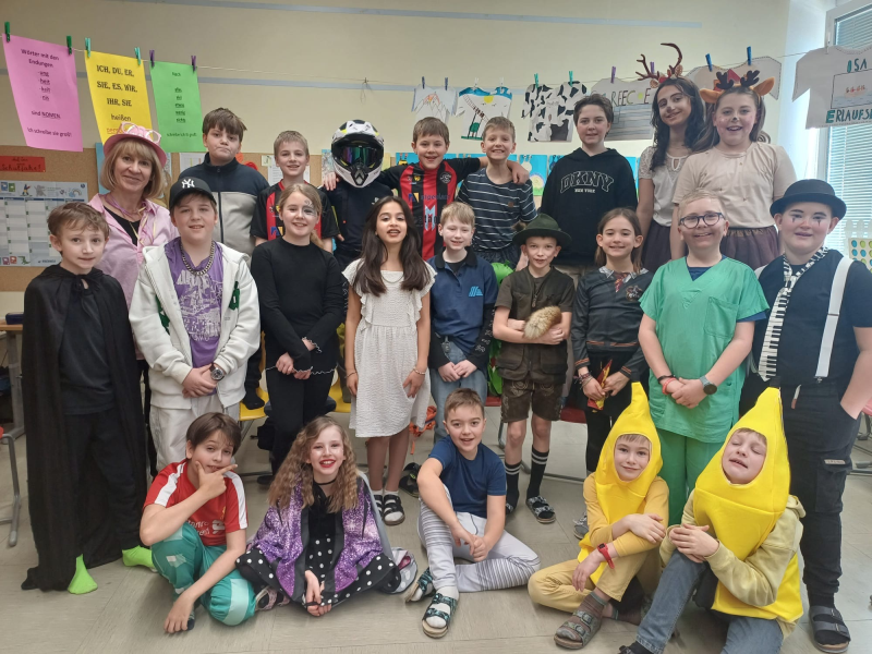 Fasching in der Schule