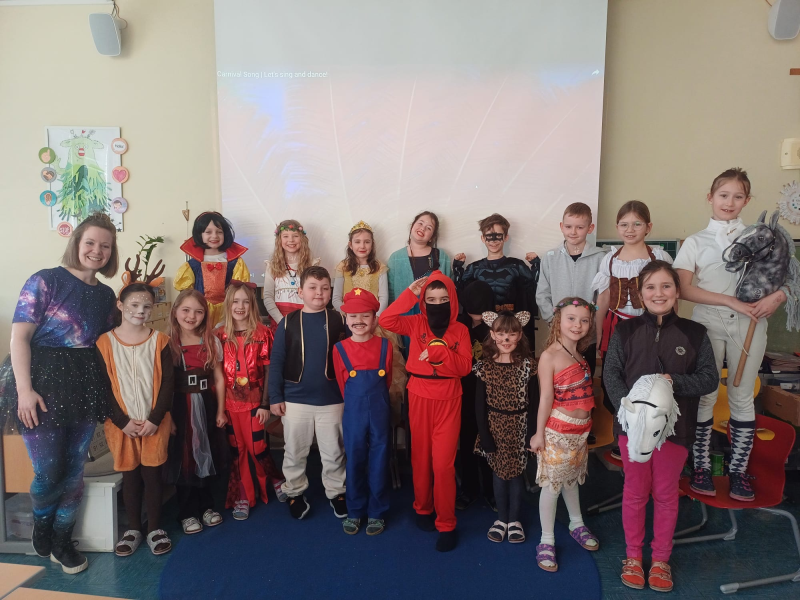 Fasching in der Schule