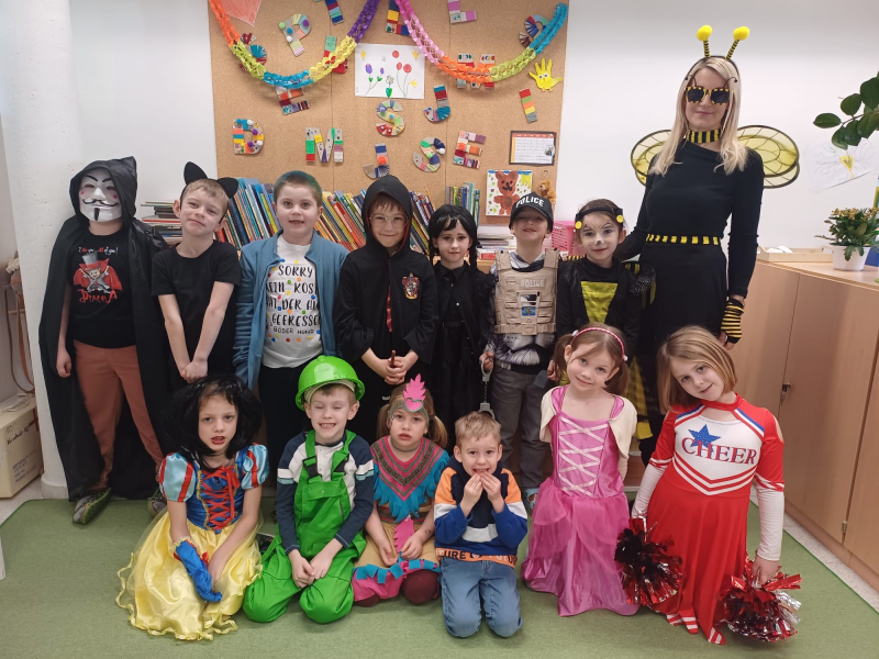 Fasching in der Schule