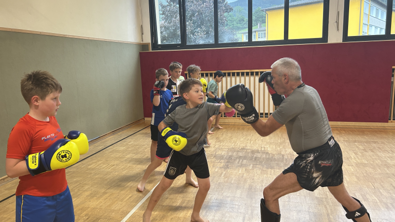 Kickboxen und Fußball